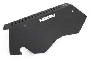 Subaru WRX Pulley Cover - Perrin Performance - TALL - For Use w/o PERRIN AOS - Black - `22-`25 Subaru WRX Pulley Cover - Perrin Performance - TALL - For Use w/o PERRIN AOS - Black - `22-`25